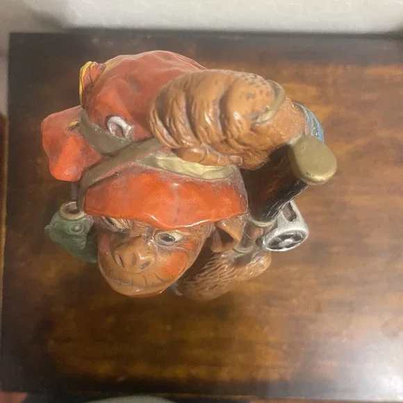 VTG 1976 Progressive Art Products 13" Fishing Monkey - Picture 6 of 8